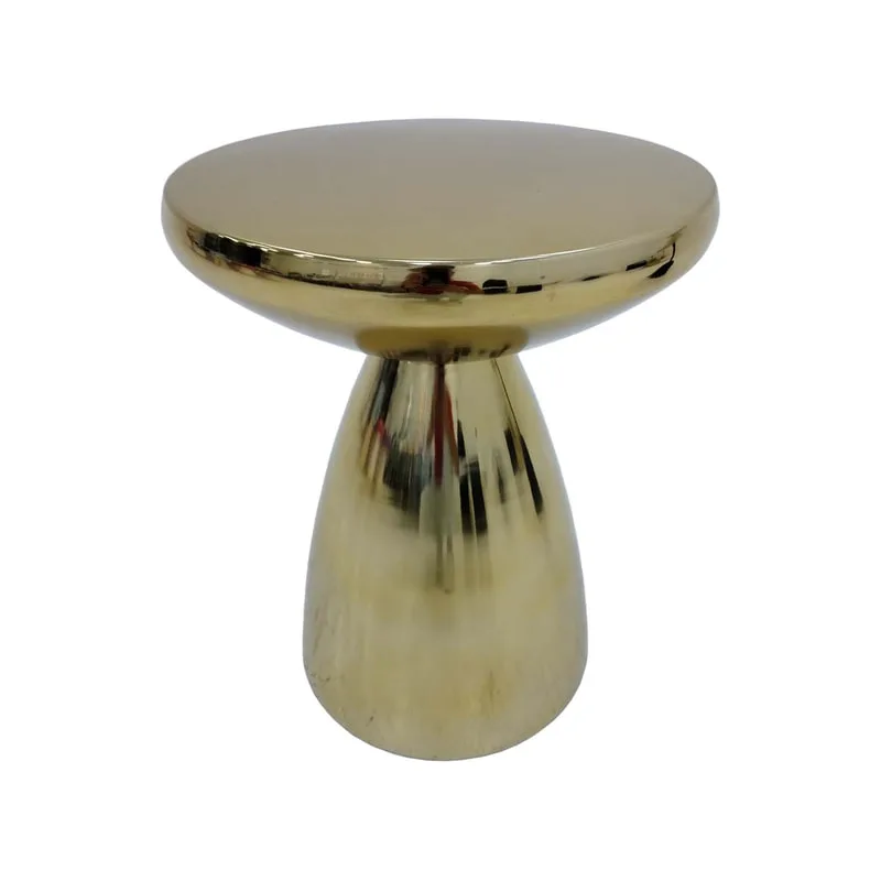 F-CS185-CG Lorin side table in brushed gold