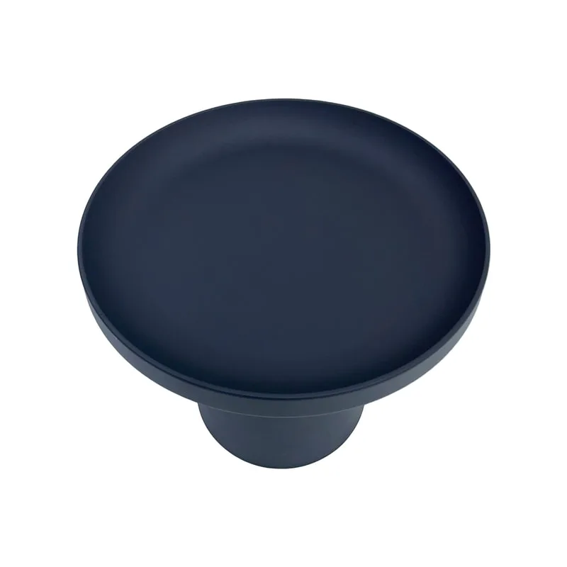 F-CS188-BL Dune round side table in black