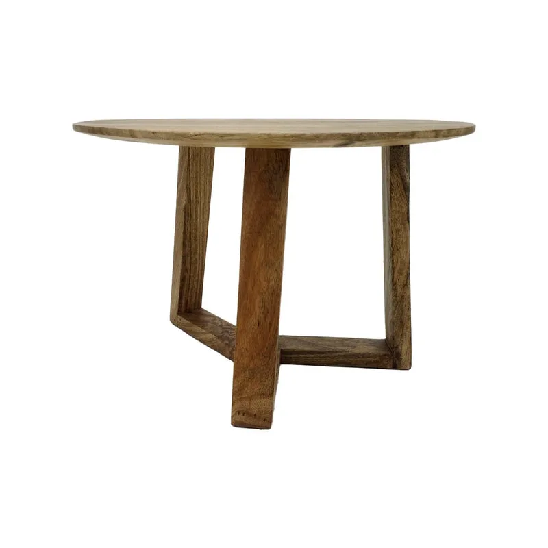 F-CS191-NW Brooke side table in natural wood finish  