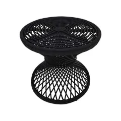 Peacock Side Table - Black F-CS204-BL