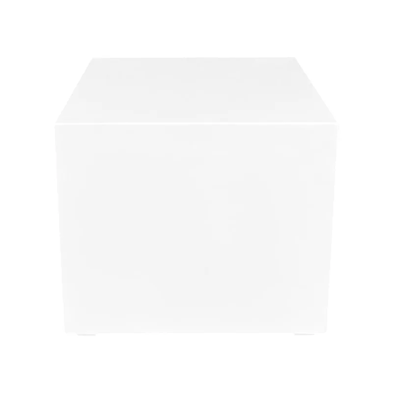 F-CS222-WH Daphne square side table in white