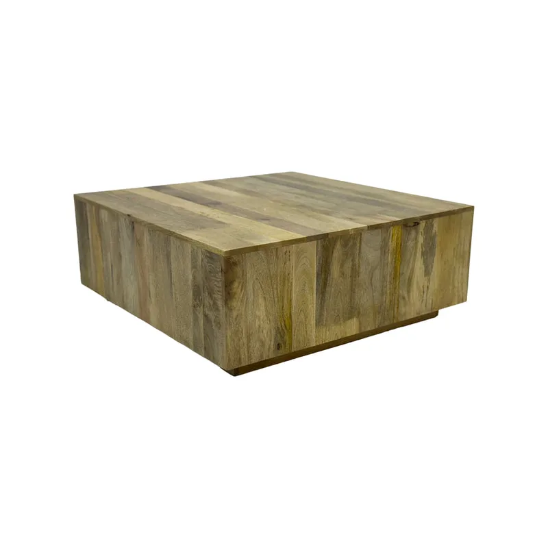 F-CT143-NW Cuthbert coffee table in natural wood  
