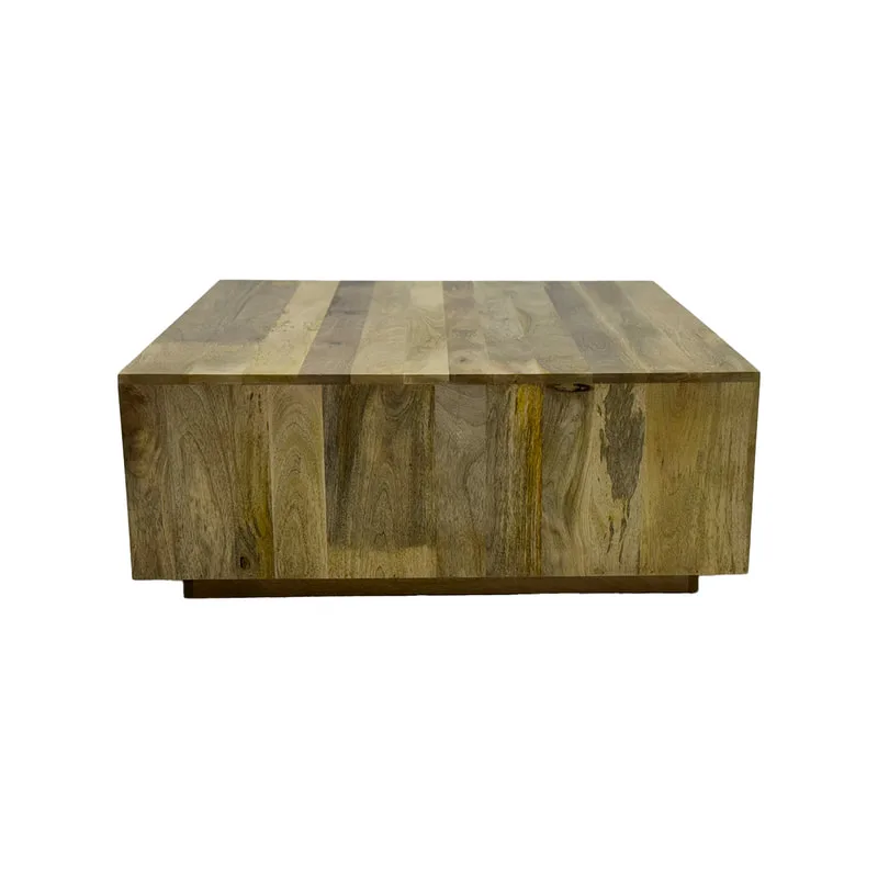 F-CT143-NW Cuthbert coffee table in natural wood  