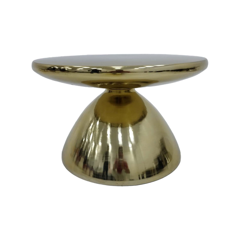 F-CT185-CG Lorin coffee table in brushed gold