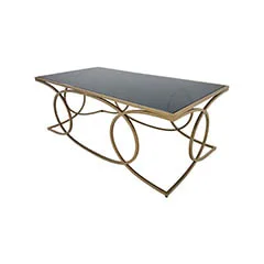 Tora Coffee Table - Gold ​ F-CT186-CG