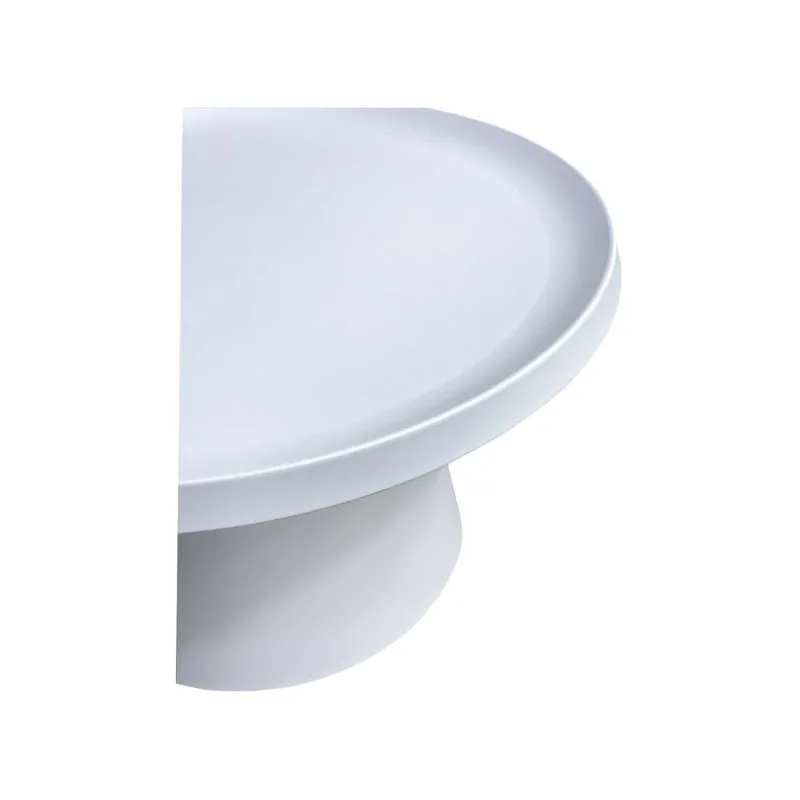 F-CT188-WH Dune round coffee table in white