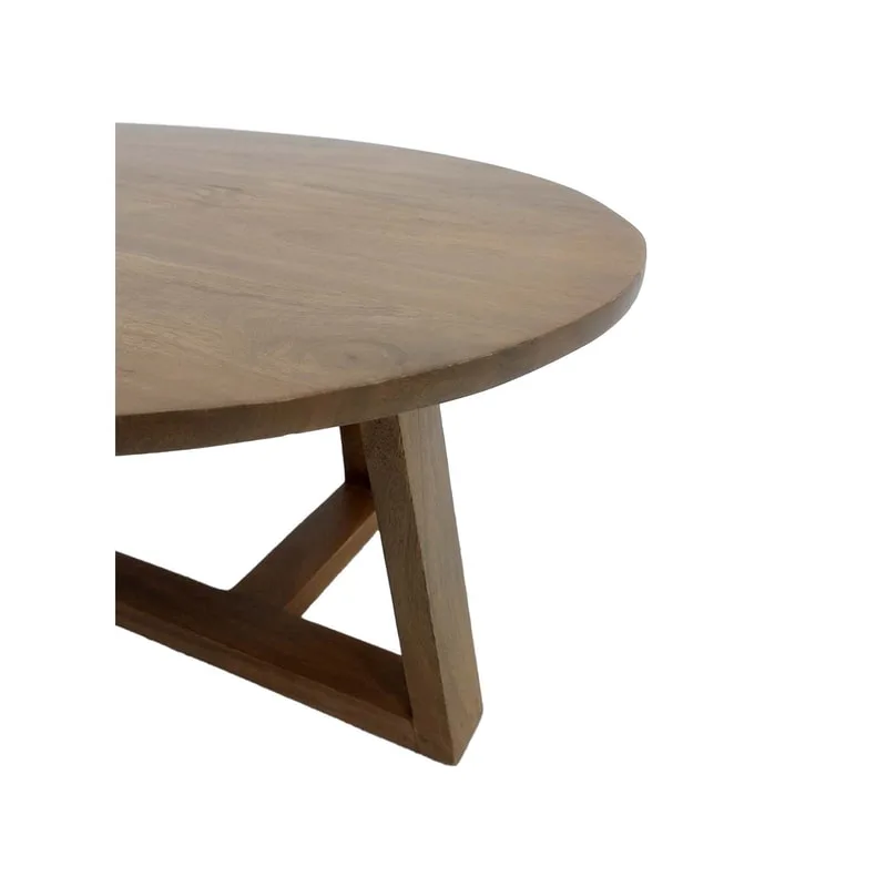 F-CT191-NW Brooke coffee table in natural wood finish 
