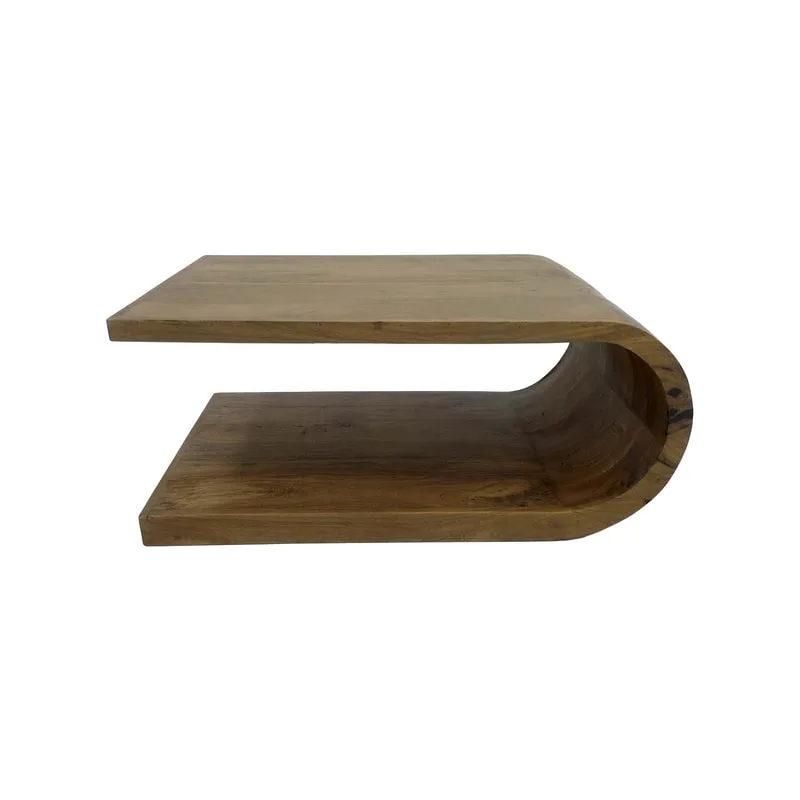 F-CT192-NW Lowell coffee table in natural wood finish  