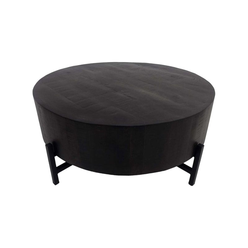 F-CT194-DW Maxine coffee table in dark brown wood 