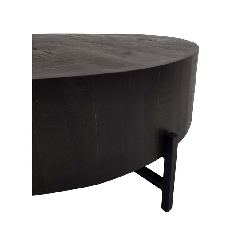 F-CT194-DW Maxine coffee table in dark brown wood 