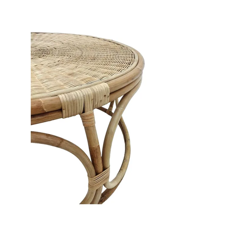 F-CT202-NT Bella coffee table with natural cane frame 