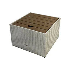 Trex Coffee Table - Off White  F-CT215-OW