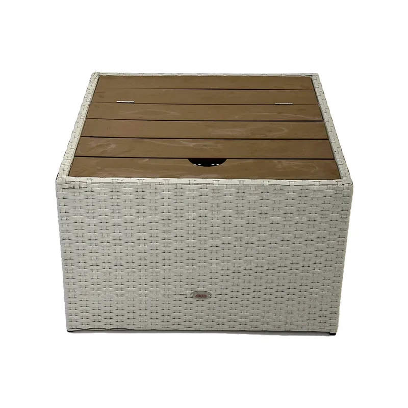 F-CT215-OW Trex coffee table in beige rattan