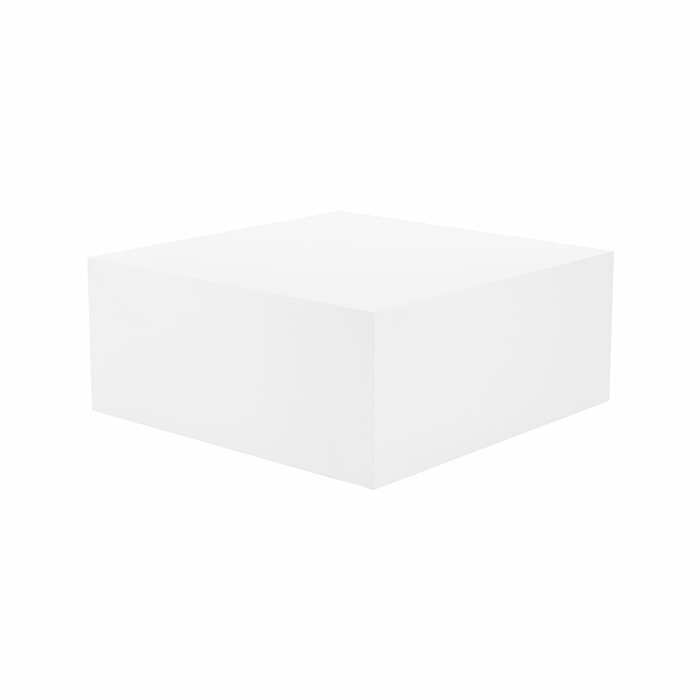 F-CS223-WH Daphne square side table in white