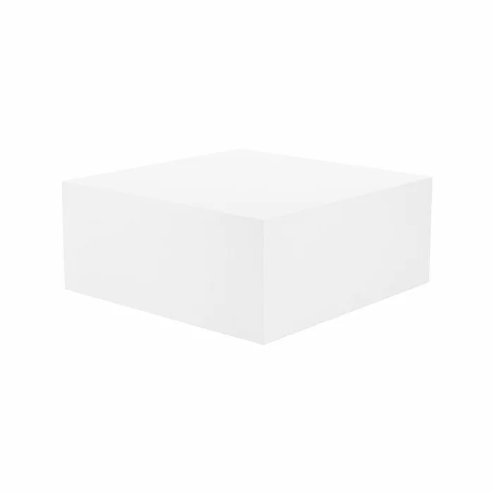 F-CT223-WH Daphne square coffee table in white