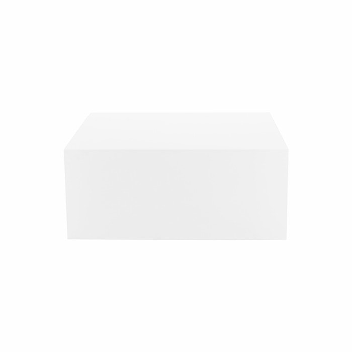 F-CS223-WH Daphne square side table in white