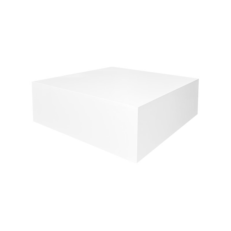 F-CT224-WH Daphne square coffee table in white