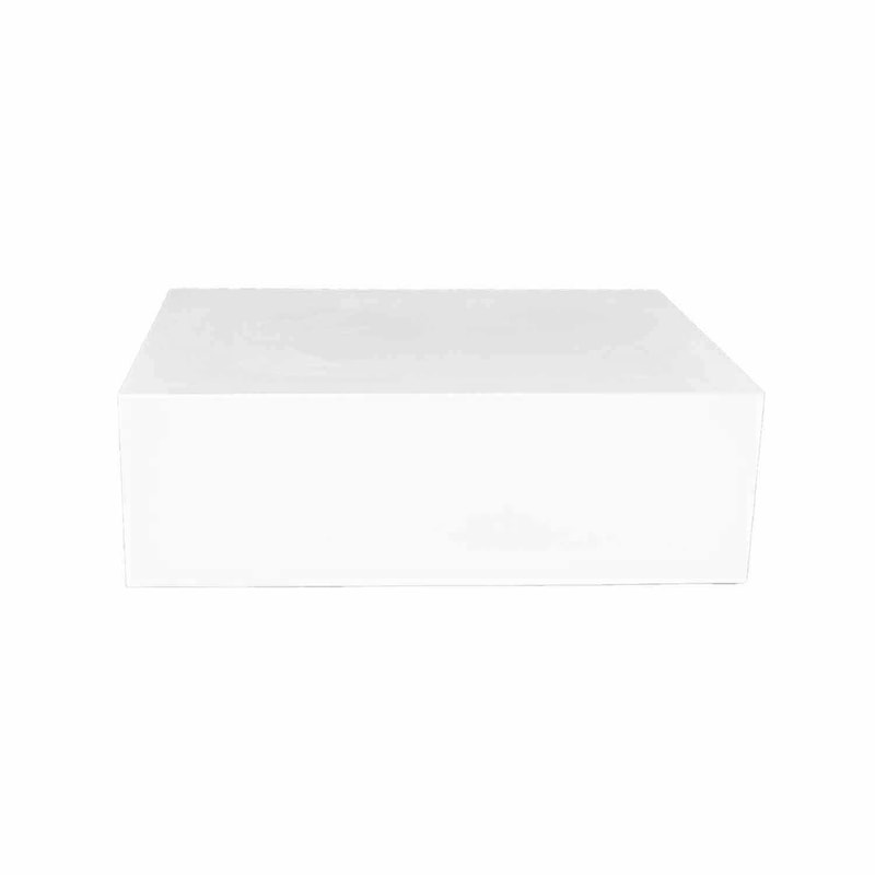 F-CT225-WH Daphne rectangular coffee table in white