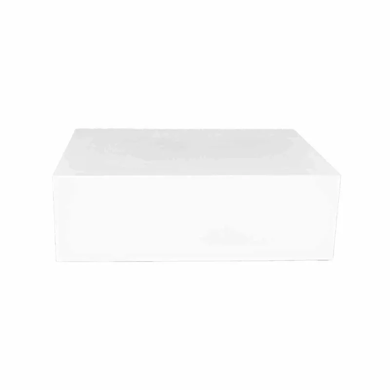 F-CT225-WH Daphne rectangular coffee table in white