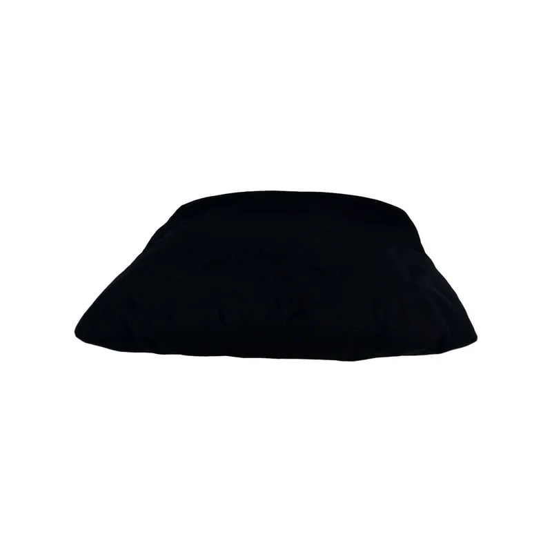 F-CU106-BL Carli cushion in black suede