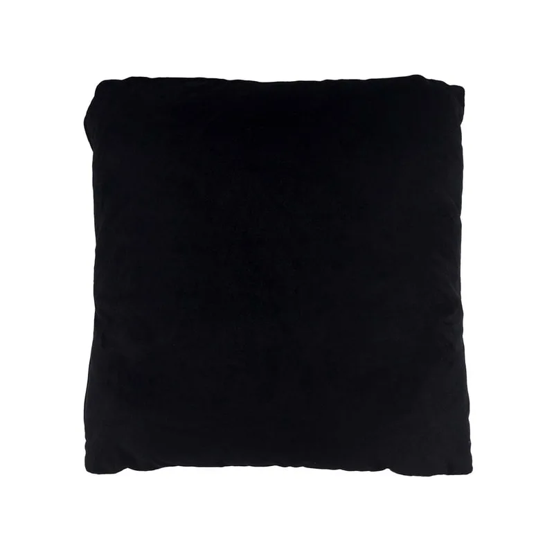 F-CU106-BL Carli cushion in black suede