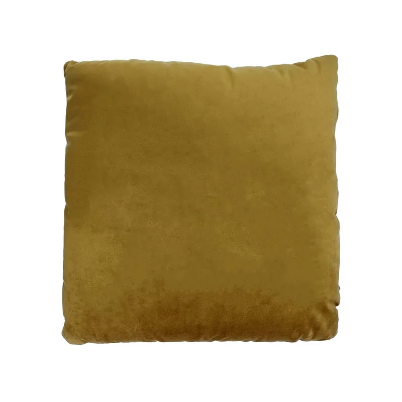 F-CU106-CG Carli cushion in in champagne gold velvet