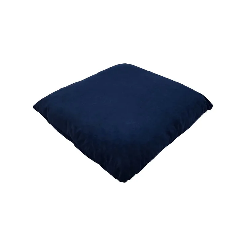 F-CU106-MB Carli cushion in midnight blue velvet