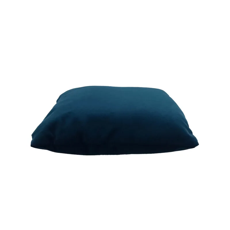 F-CU106-TL Carli cushion in teal velvet