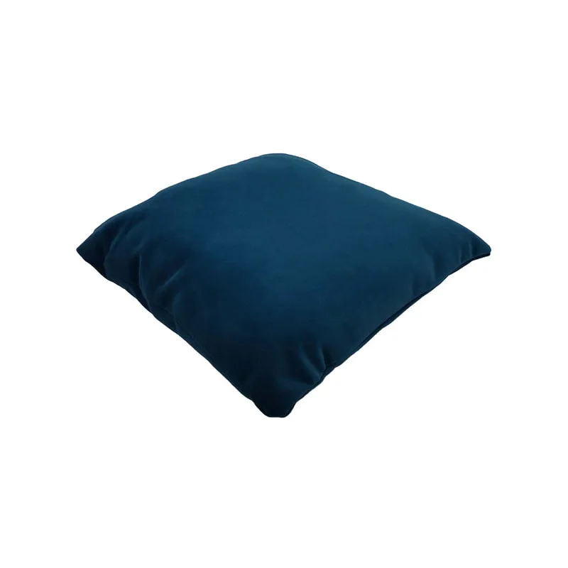 F-CU106-TL Carli cushion in teal velvet