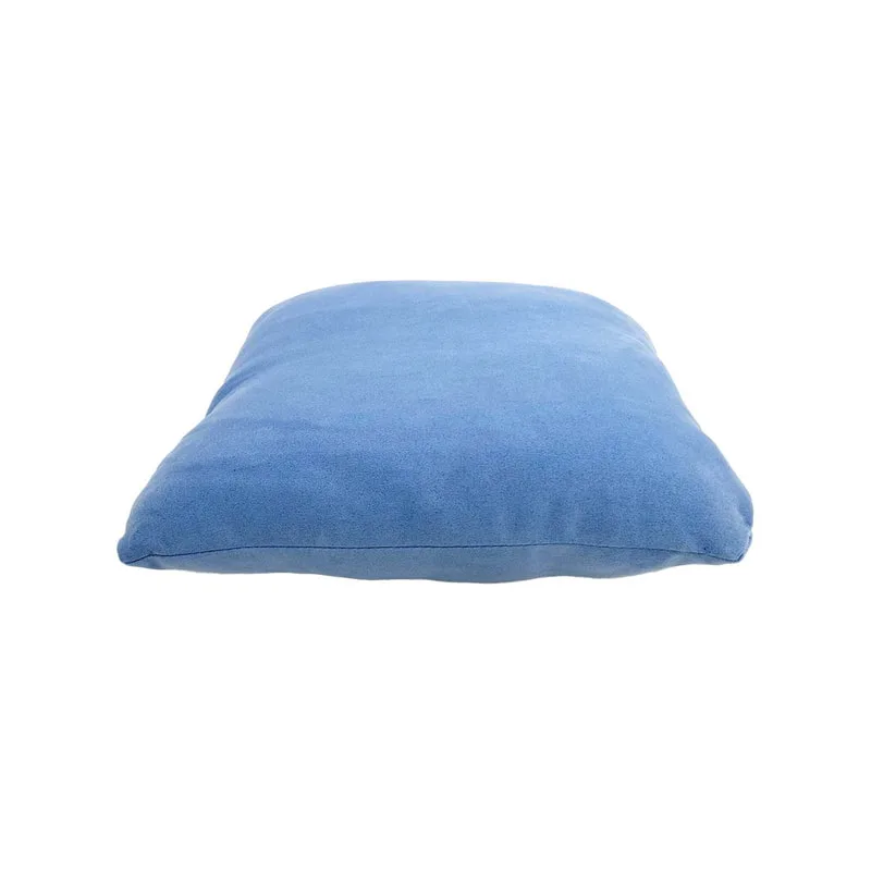 F-CU106-LB Carli cushion in light blue suede