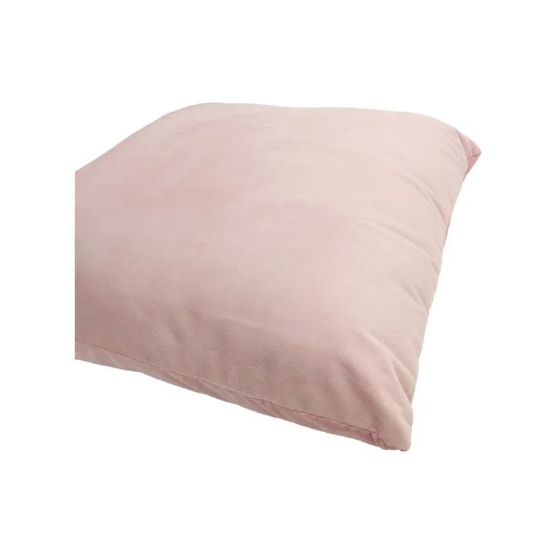 F-CU106-LP Carli cushion in light pink suede