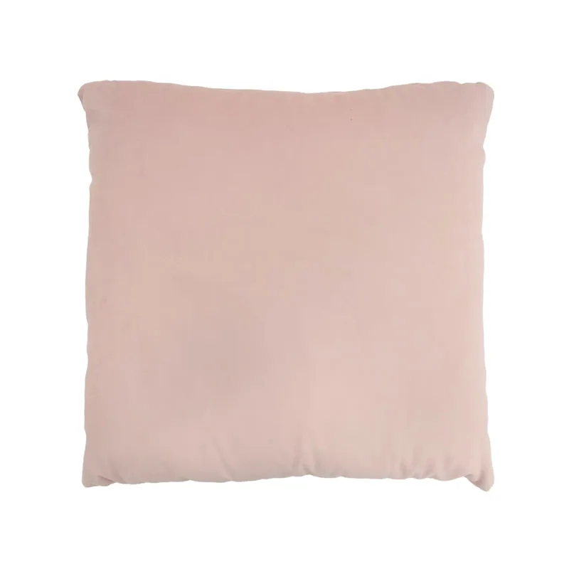 F-CU106-LP Carli cushion in light pink suede