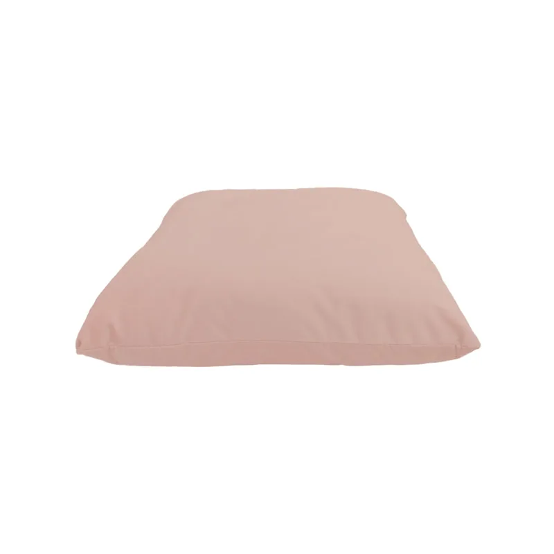 F-CU106-LP Carli cushion in light pink suede