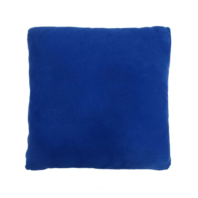 F-CU106-RB Carli cushion in royal blue suede