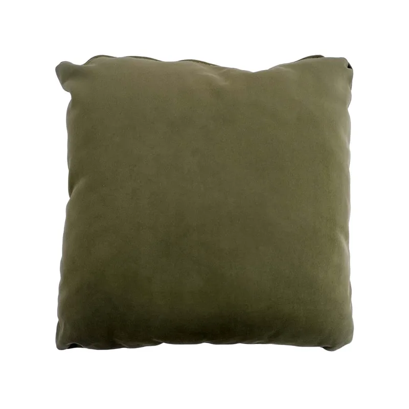 F-CU106-SG Carli cushion in sage green velvet
