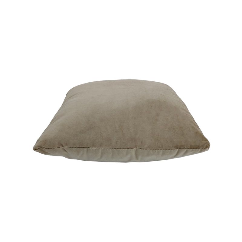 F-CU106-TF Carli cushion in toffee suede