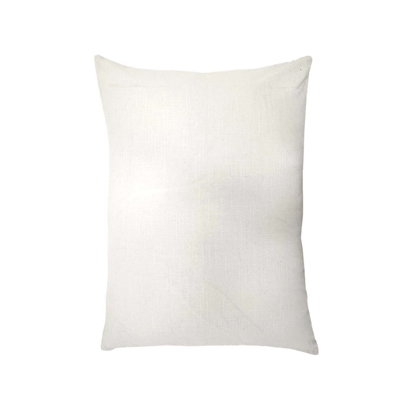 F-CU201-WH Freya Cushion in white fabric