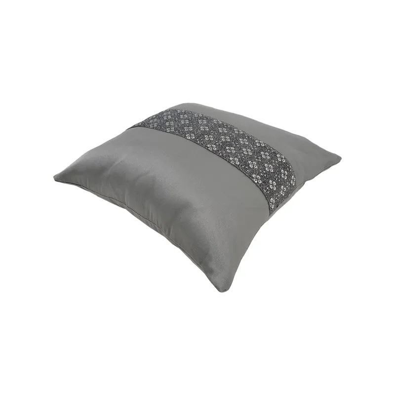 F-CW104-SI for 40cm x 40cm Fio cushion in silver satin fabric 