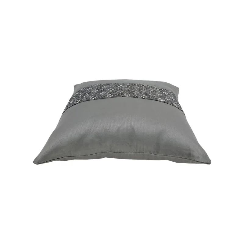 F-CW104-SI for 40cm x 40cm Fio cushion in silver satin fabric 