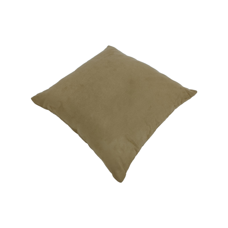 F-CW140-BR  for 40cm x 40cm Luca cushion - brown suede fabric