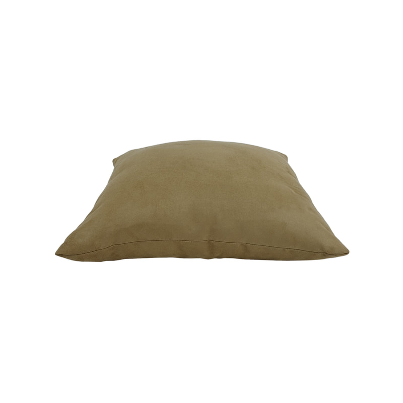F-CW140-BR  for 40cm x 40cm Luca cushion - brown suede fabric
