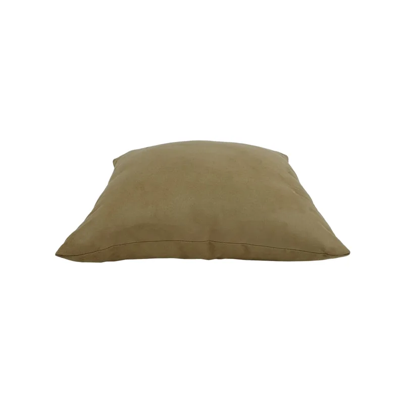 F-CW140-BR  for 40cm x 40cm Luca cushion - brown suede fabric