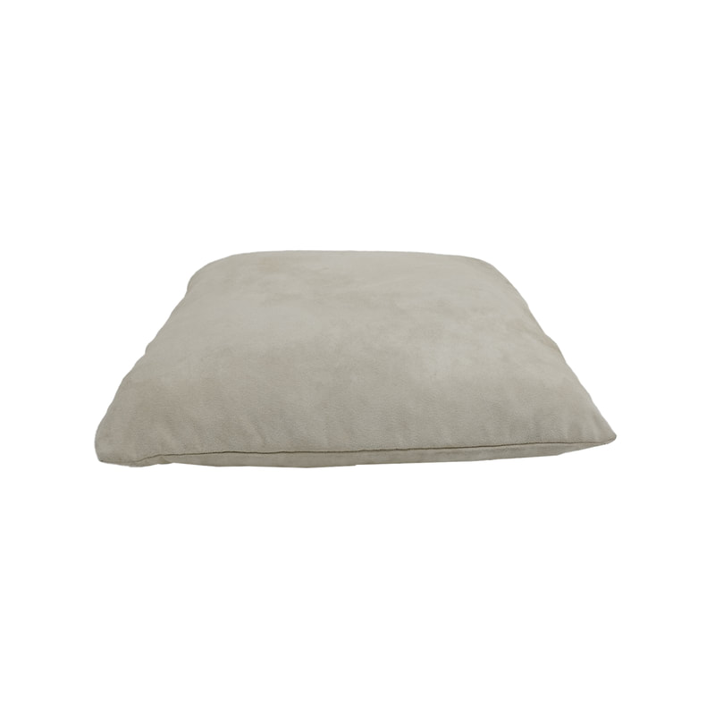 F-CW140-CR  for 40cm x 40cm Luca cushion - cream suede fabric