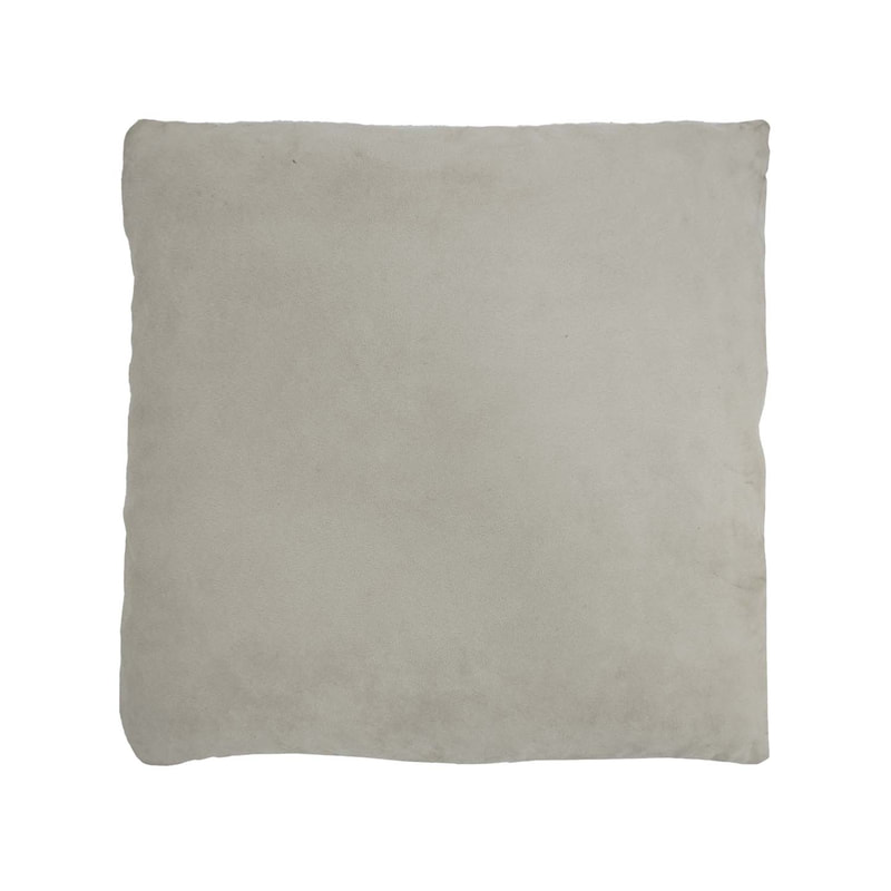 F-CW140-CR  for 40cm x 40cm Luca cushion - cream suede fabric