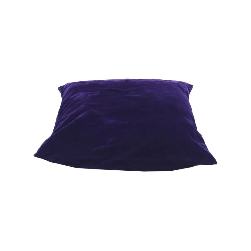 F-CW140-DP  for 40cm x 40cm Luca cushion - dark purple suede fabric