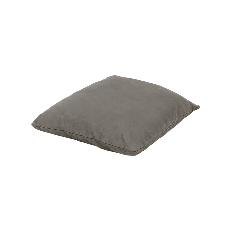 F-CW140-GY  for 40cm x 40cm Luca cushion - grey suede fabric