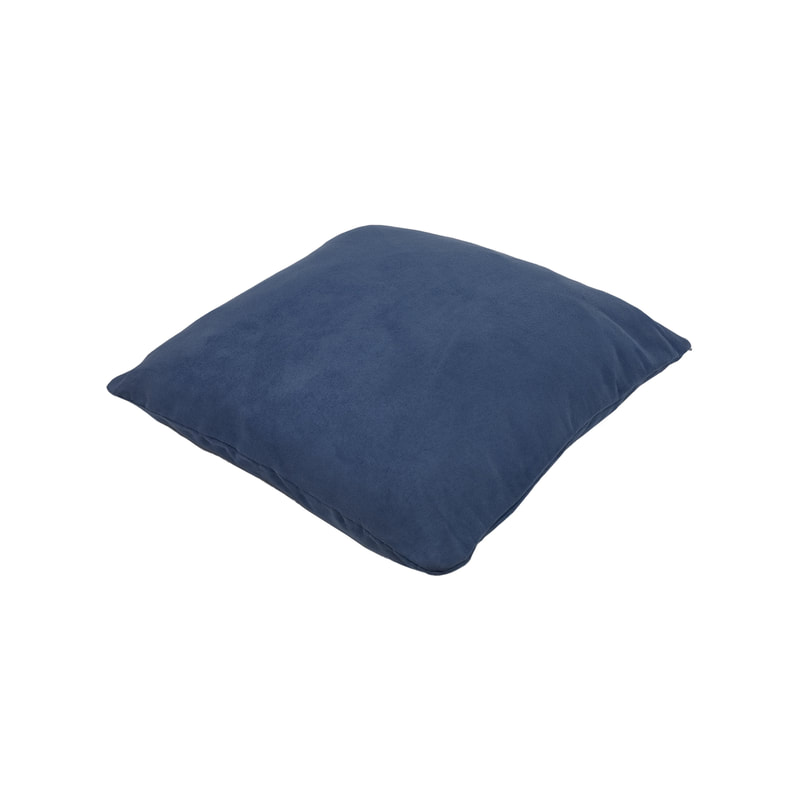 F-CW140-MB  for 40cm x 40cm Luca cushion - midnight blue suede fabric
