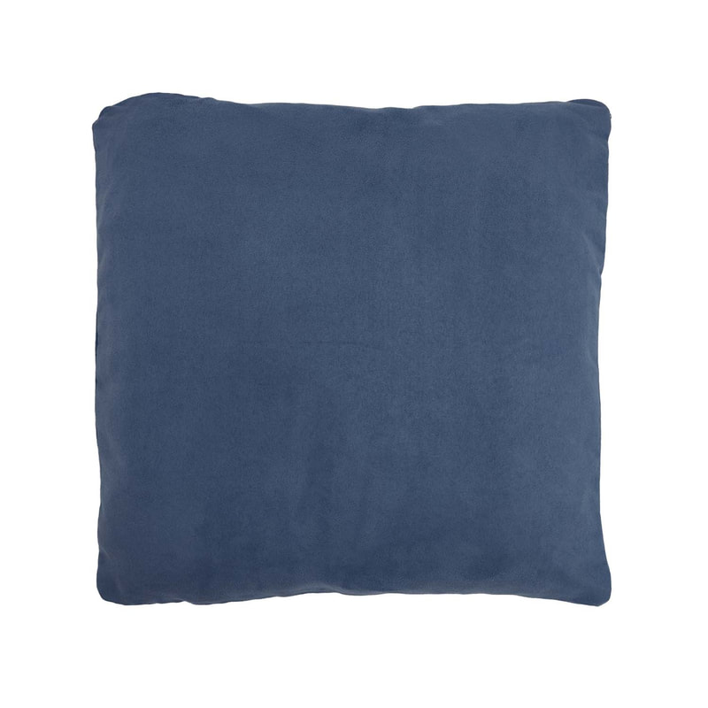 F-CW140-MB  for 40cm x 40cm Luca cushion - midnight blue suede fabric