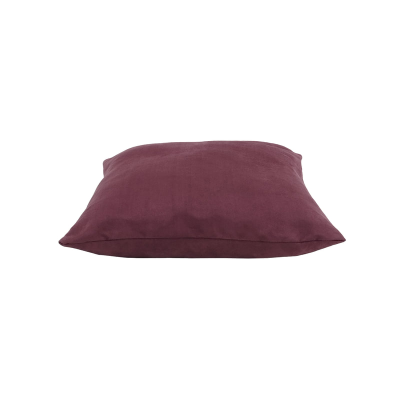 F-CW140-PR  for 40cm x 40cm Luca cushion - purple suede fabric
