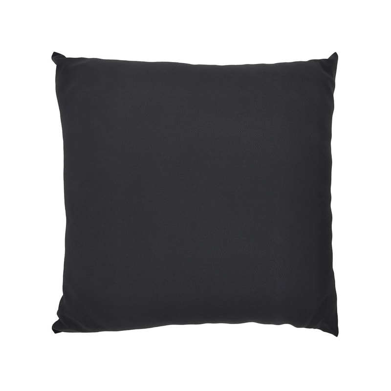 F-CW150-BL for 40cm x 40cm Owa cushion - black leatherette fabric